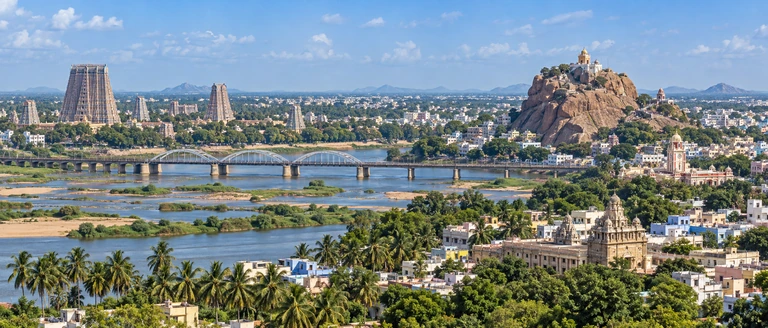 City scene: Tiruchirappalli