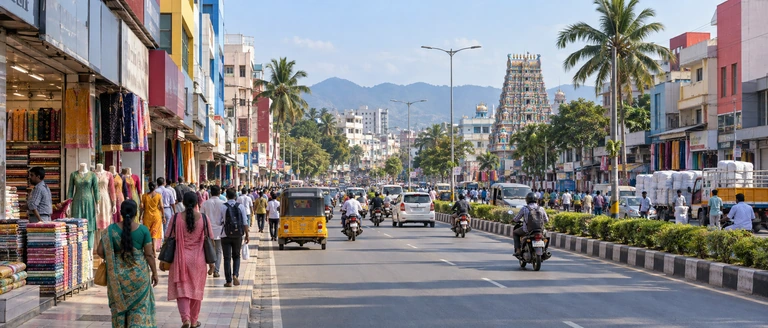City scene: Tiruppur