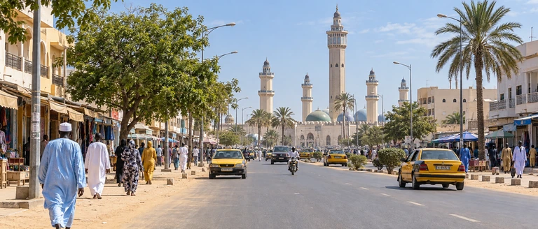 City scene: Touba