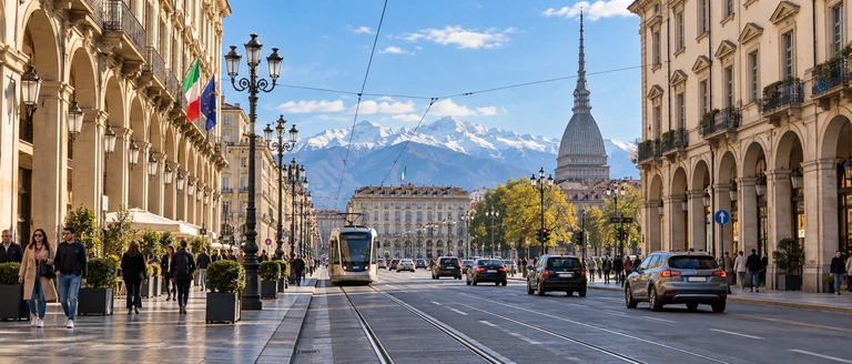 City scene: Turin