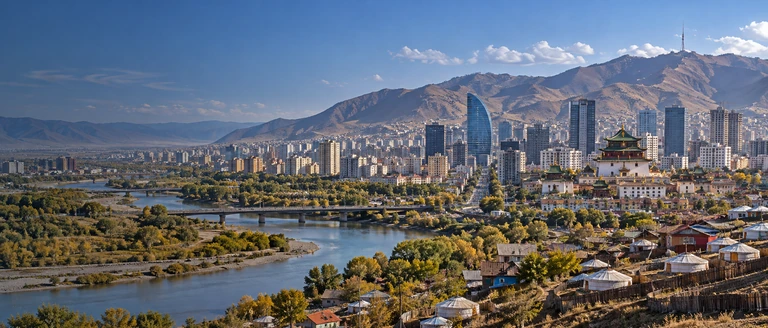 City scene: Ulaanbaatar