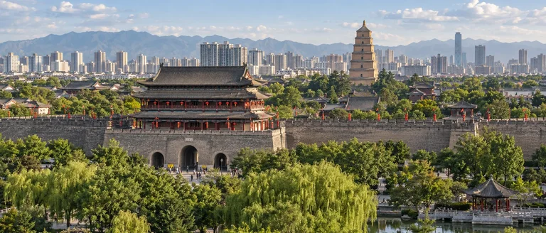 City scene: Xi'an