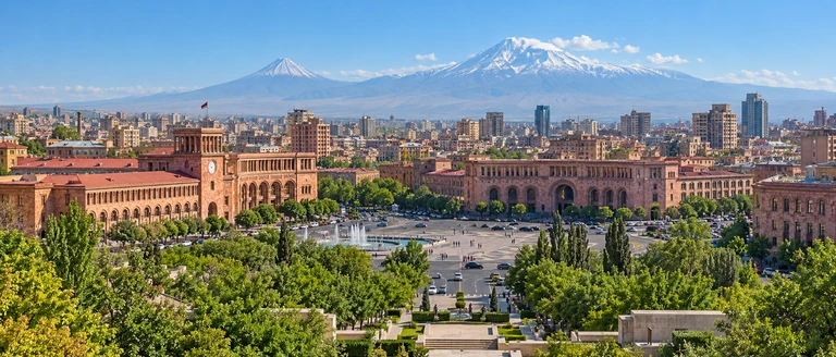 City scene: Yerevan