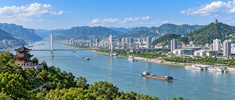 City scene: Yichang