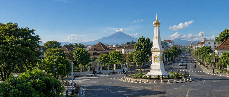 City scene: Yogyakarta