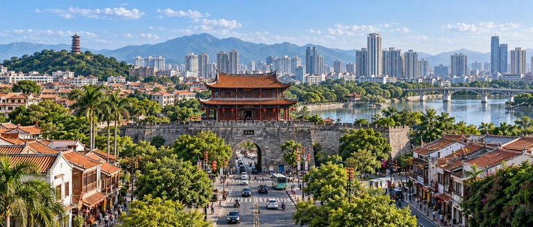 City scene: Zhangzhou