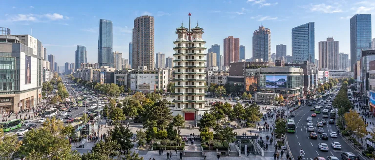 City scene: Zhengzhou
