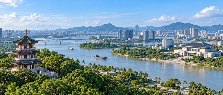 City scene: Zhongshan