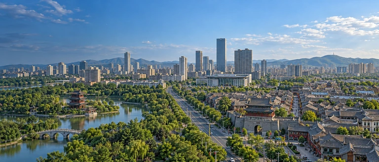 City scene: Zibo