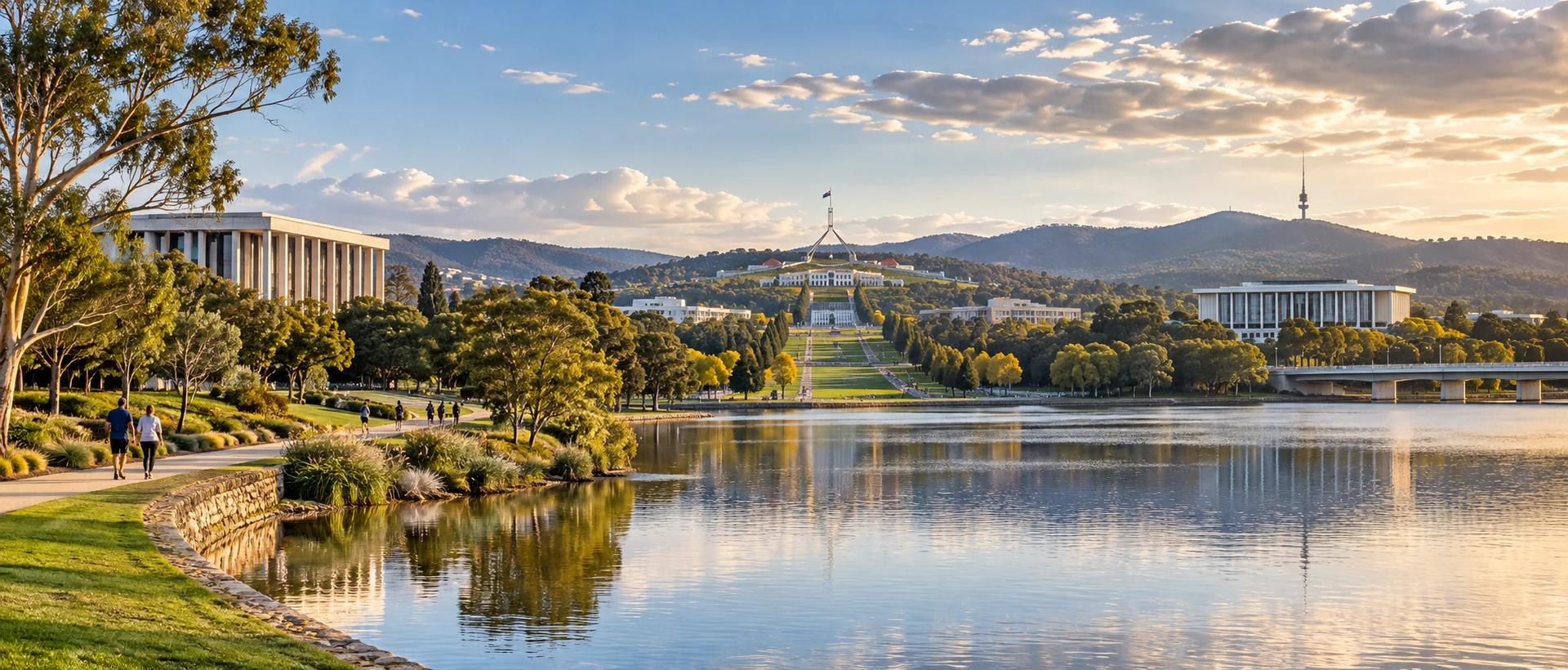 How to explore Canberra’s Parliamentary Triangle: routes between the lake and national institutions — CityTimeDate